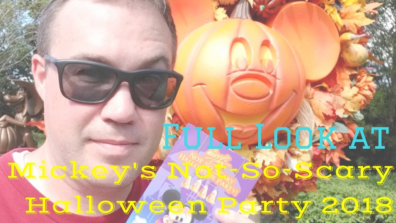 Full Look at the 2018 Mickey's Not-So-Scary Halloween Party