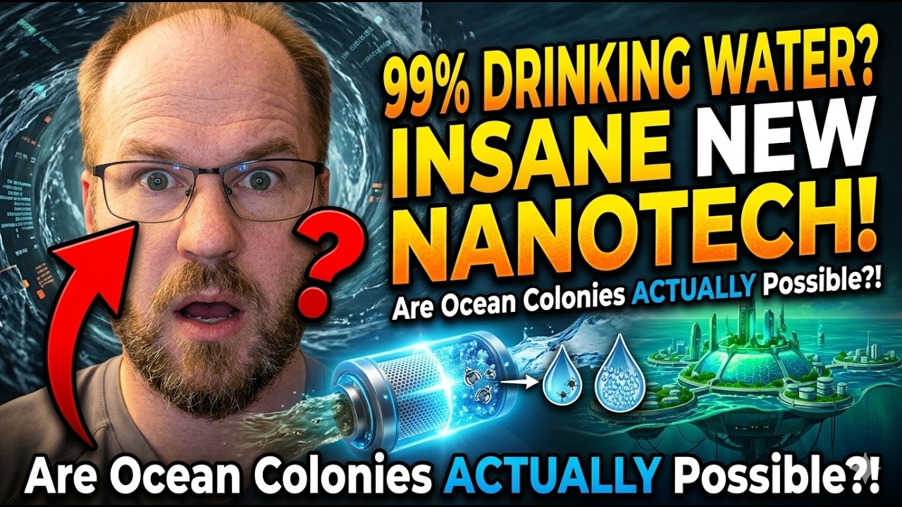 Colonize The Ocean - Shorts : Nanotech Filtration & Closed-Loop Systems