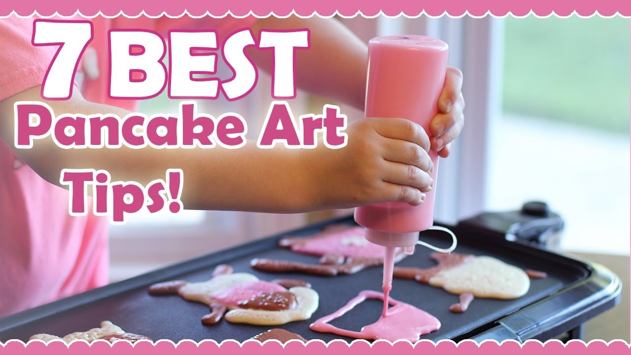 7 Best Pancake Art tips EVER!!!