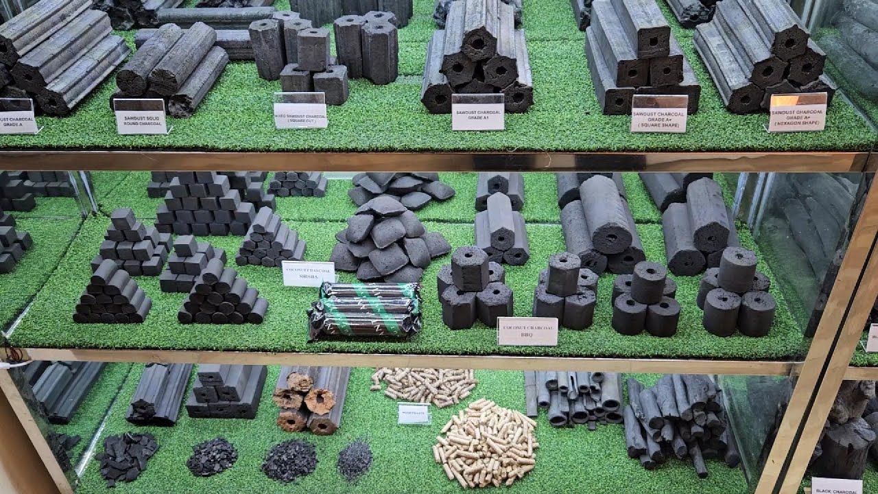 🏢 THALOCA Office Display Cabinets – Charcoal Sample Showcase