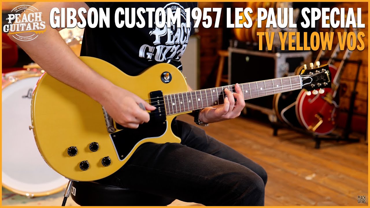 Gibson Custom 1957 Les Paul Special Single Cut Reissue | TV Yellow - VOS
