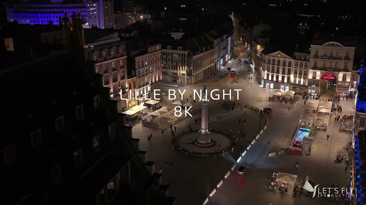 Lille by night [8K]