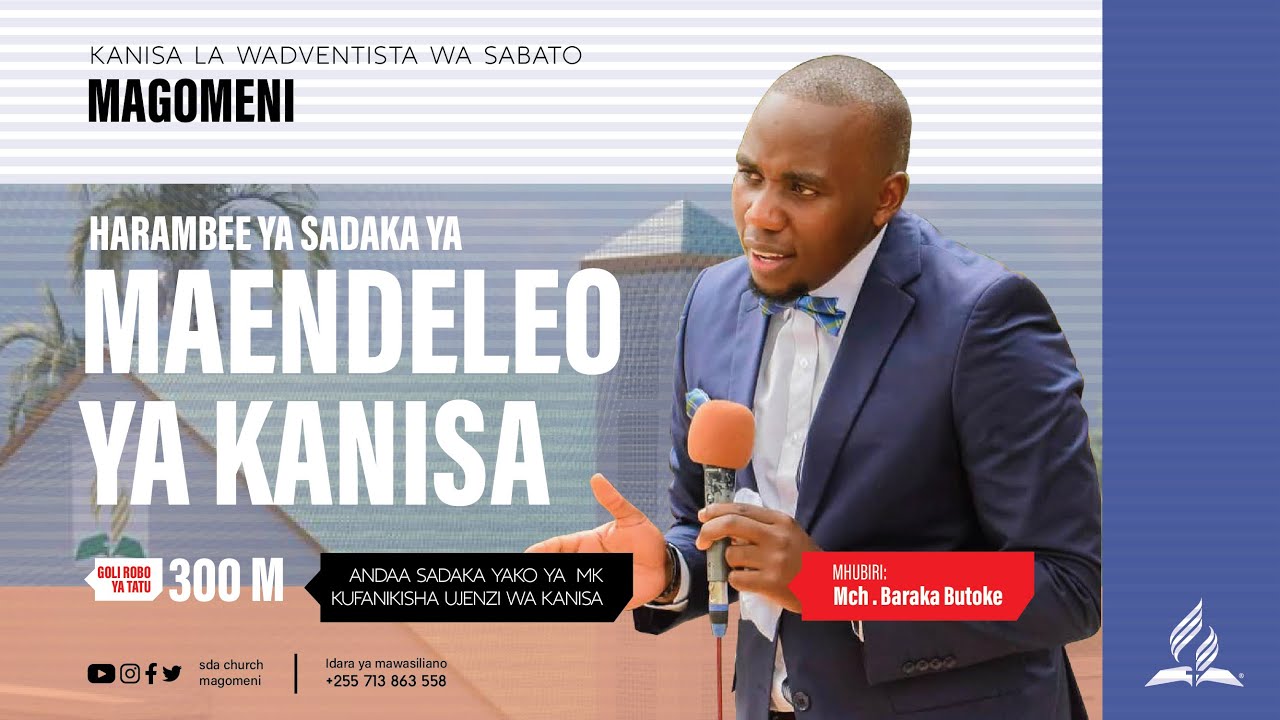 IBADA YA  SABATO | HARAMBEE YA SADAKA YA MK | PR. BARAKA BUTOKE