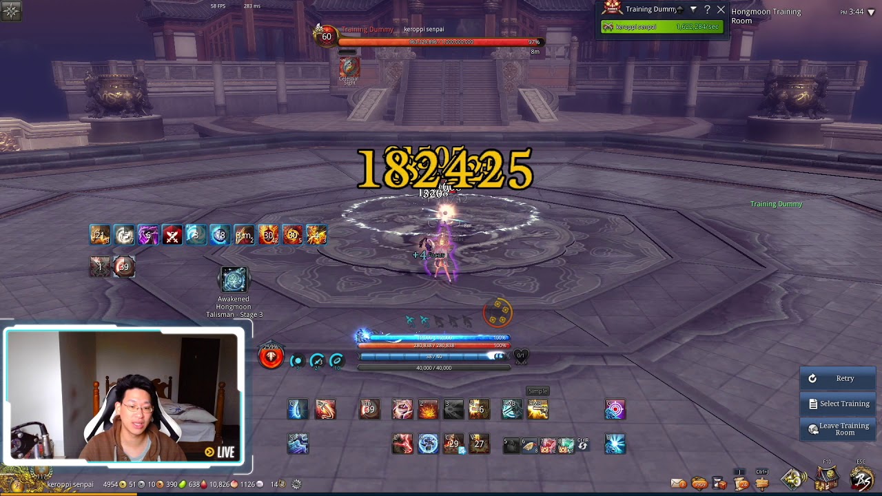 [Blade & Soul] New Fire Gunner Rotation with Paragon Soul Badge