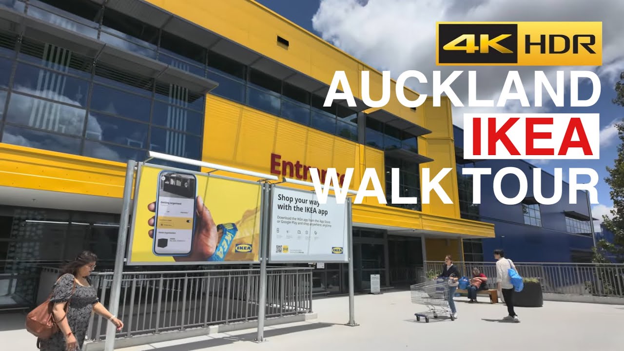 IKEA Auckland New Zealand - Grand Opening - Walk Tour 4K HDR