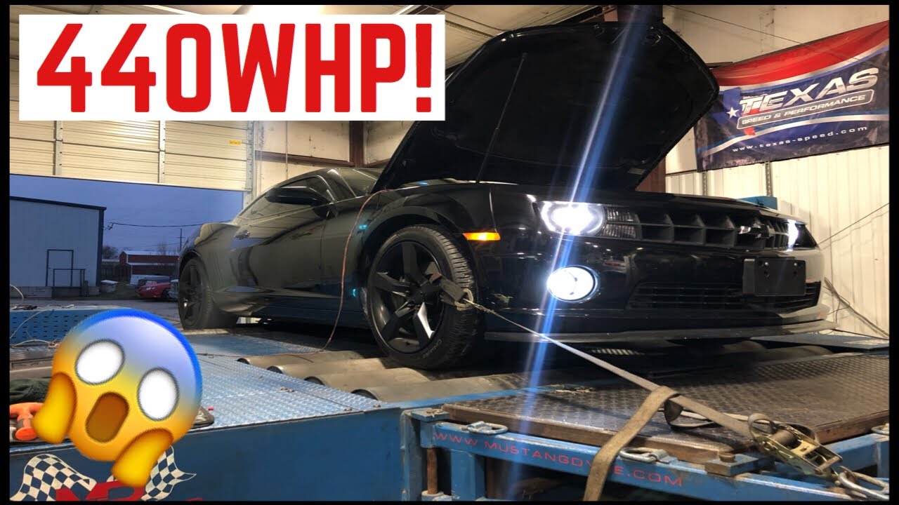 2010 Camaro SS 440 WHP Dyno Pull!