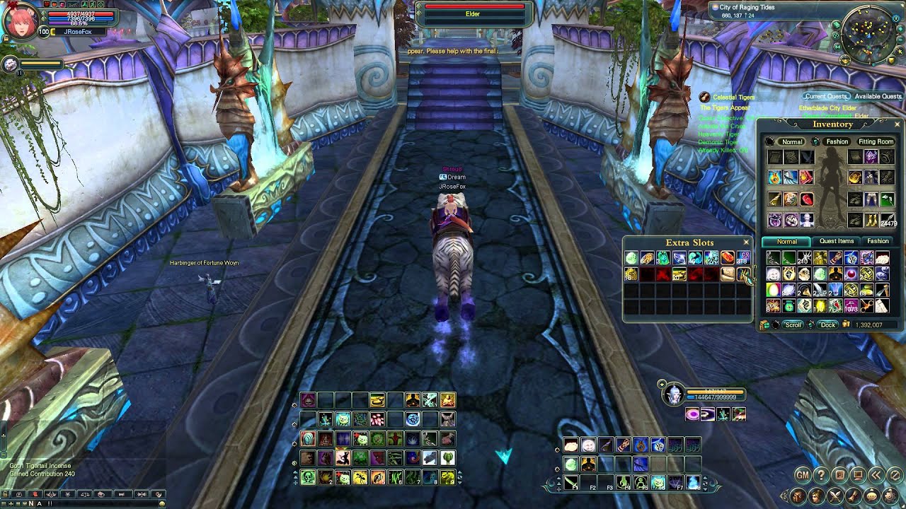 PWI Celestial Tiger Event, How to do the Quests