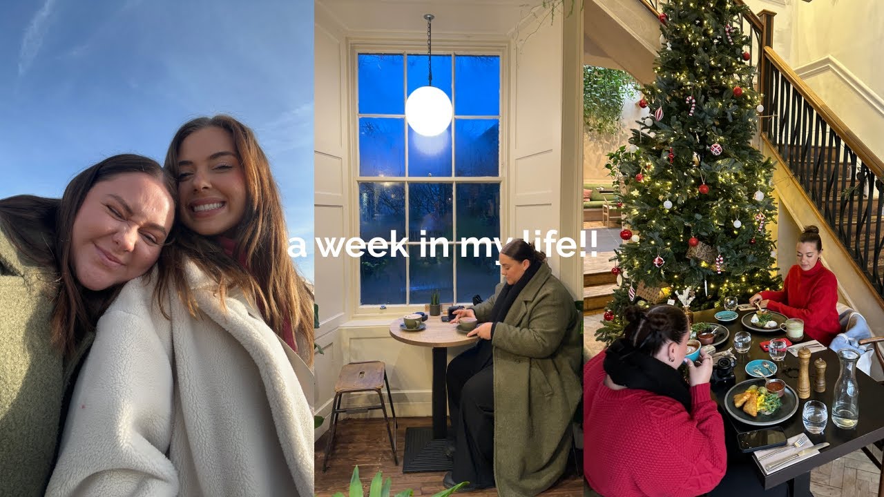 a cozy week in Brighton + Edinburgh 🌧️🧸🌲