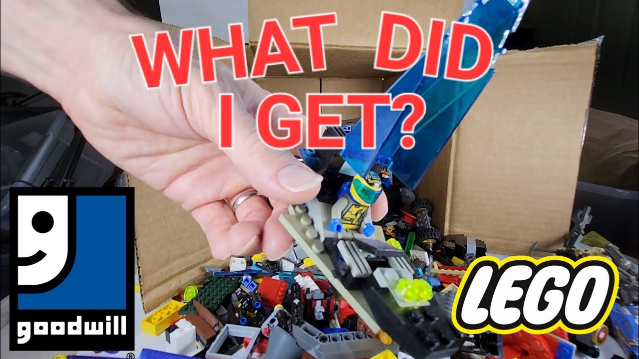 Unboxing Goodwill Lego Mystery Box! 2 of 8