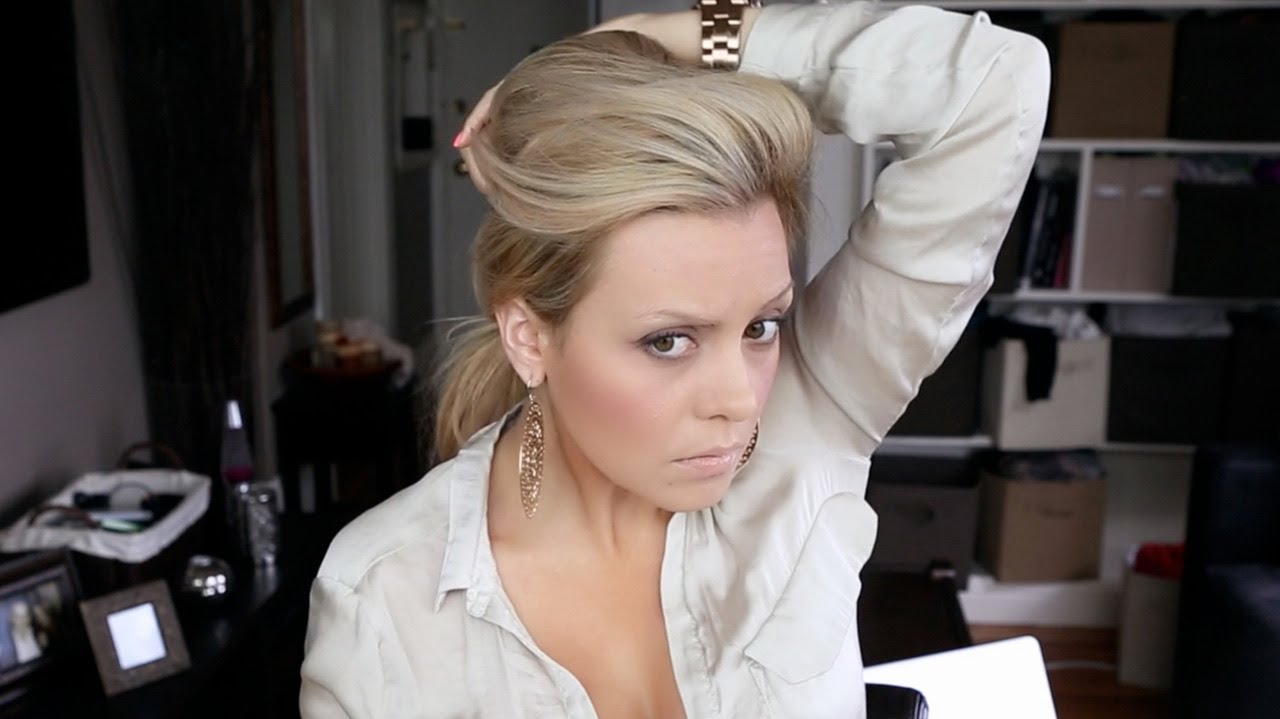 My Sophisticated Ponytail tutorial