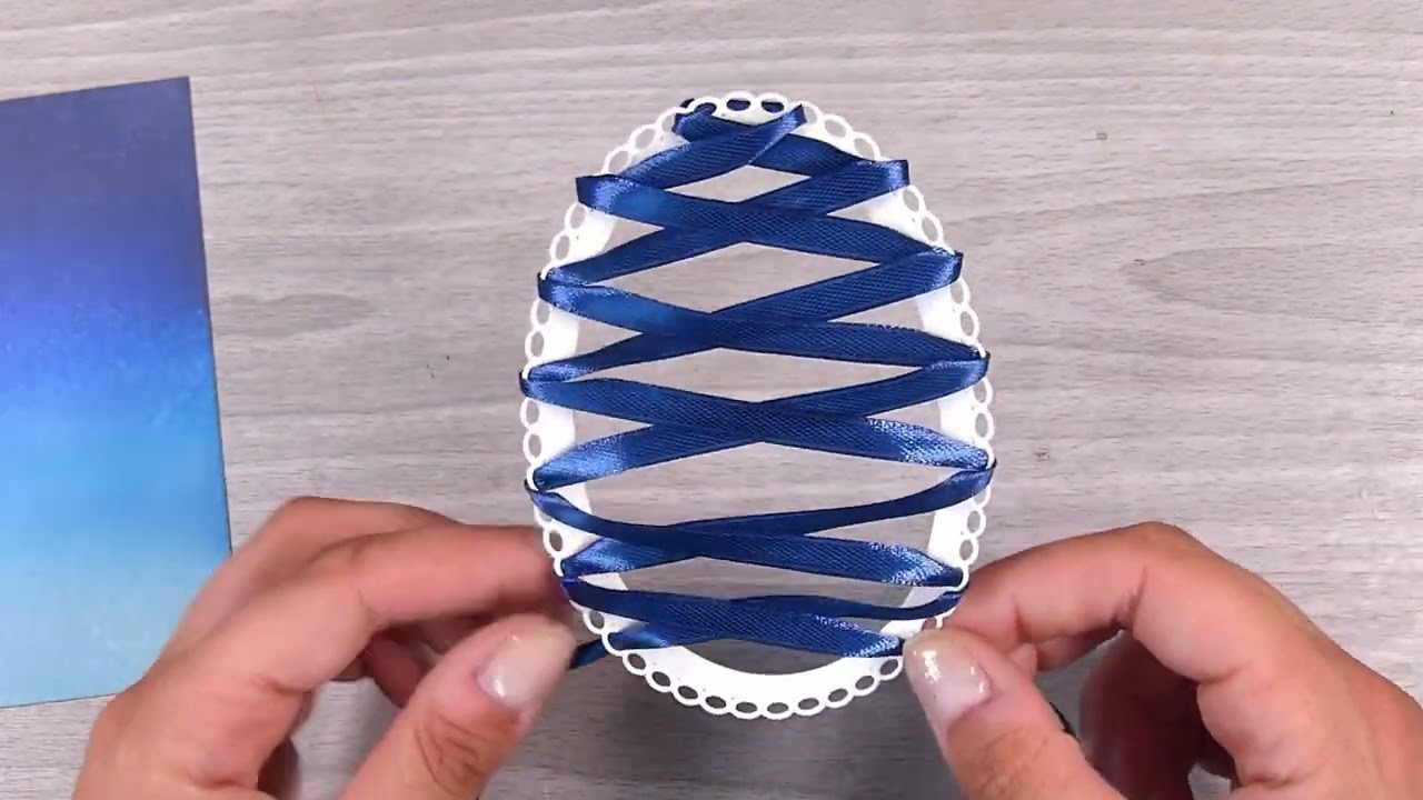 Ribbon Weaving in Card Making