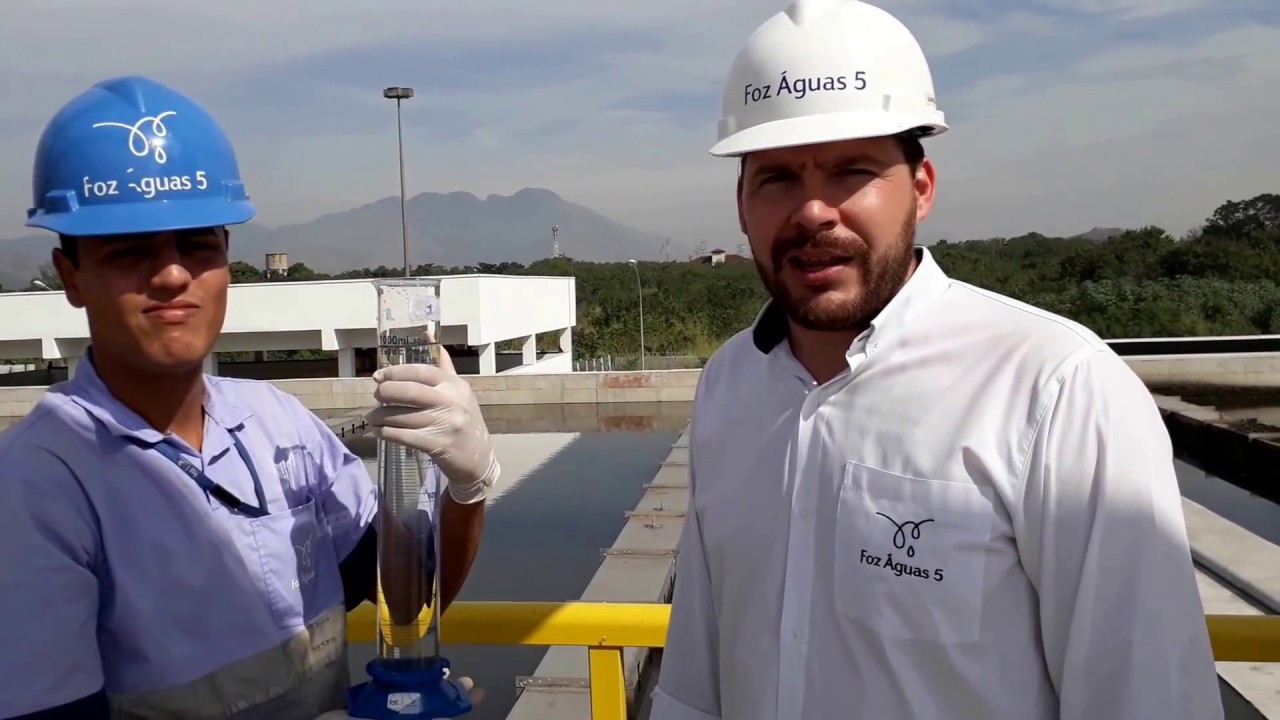 Acompanhamos todo o processo na Estação de Tratamento de Esgoto da Foz Águas em Deodoro