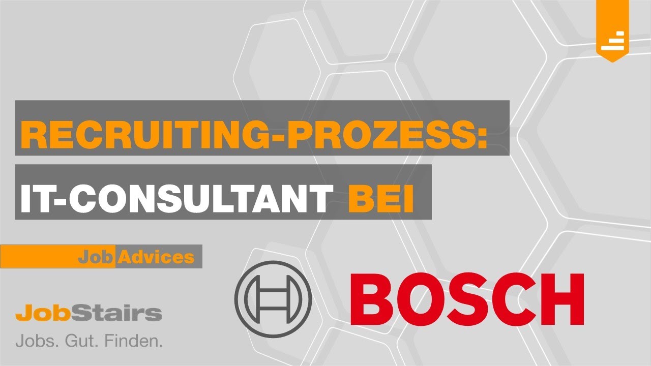 JobStairs mit Partnerunternehmen Robert Bosch GmbH - Recruiting