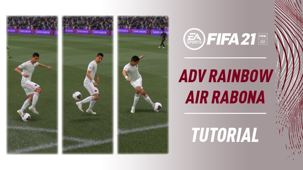 FIFA 21 'Advanced Rainbow Air Rabona Shot' | SKILLS TUTORIAL (NEW)
