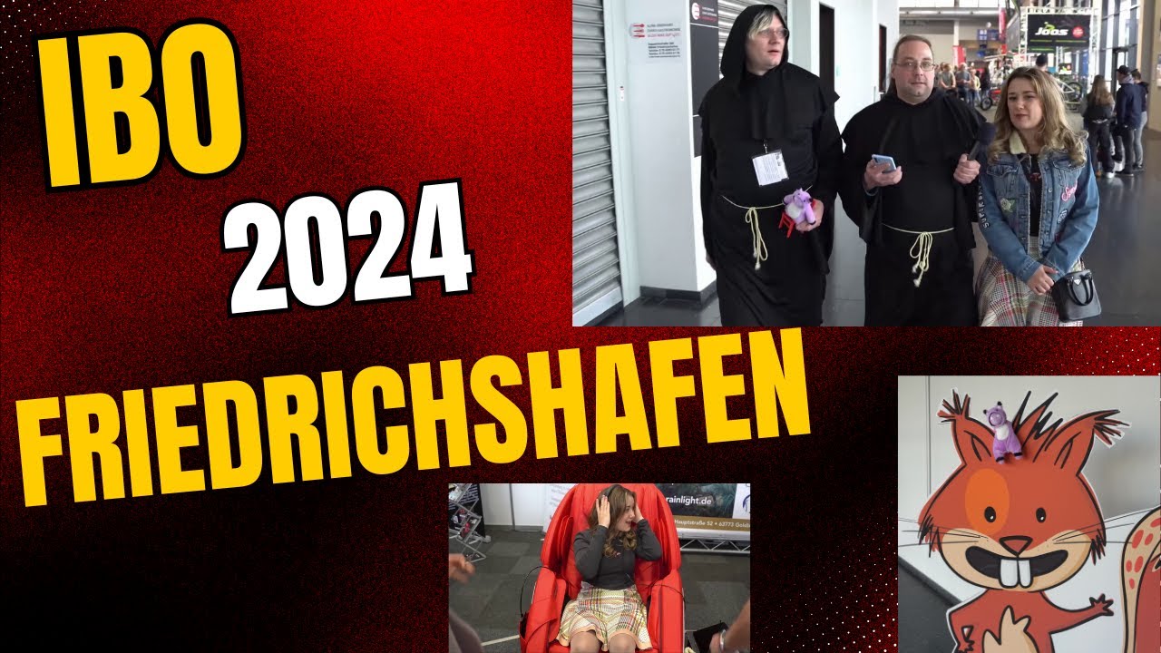 Mit den Dackelbrüdern und Fufu auf der IBO 2024 Specialguest @halloalexa