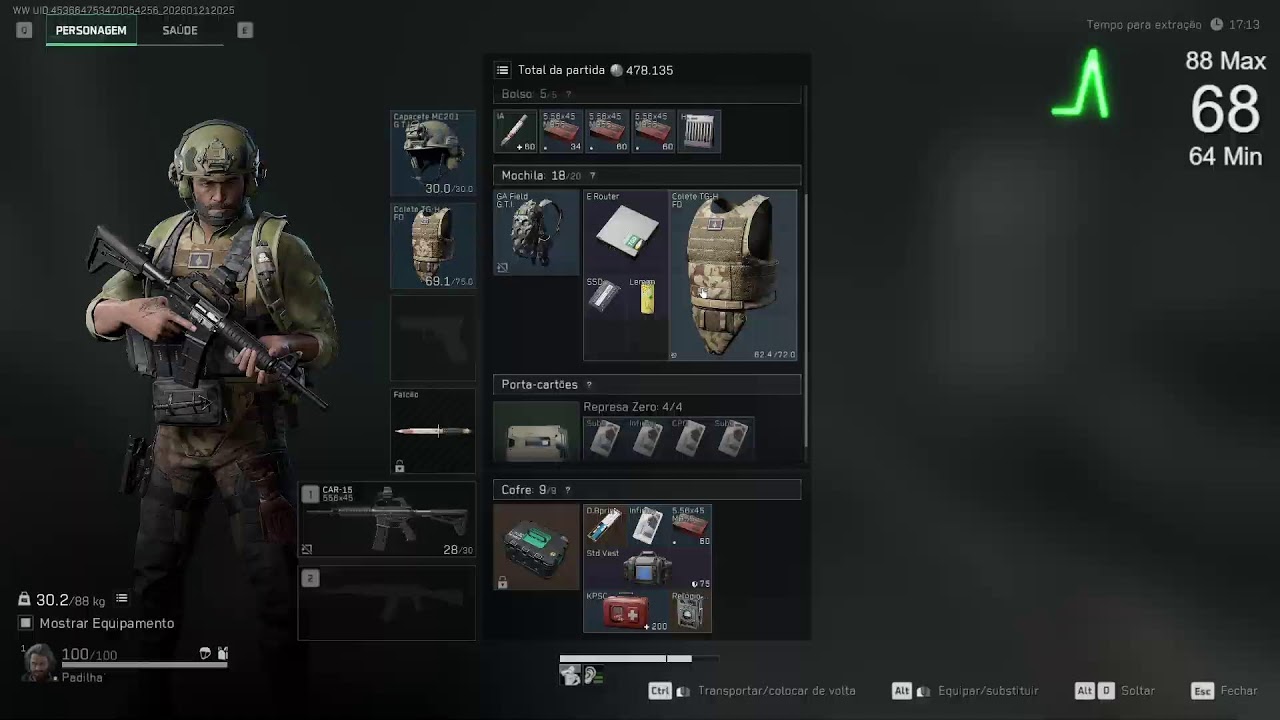 🟢 Ao Vivo no Delta Force SEASON 7 - Loot Run 🌎