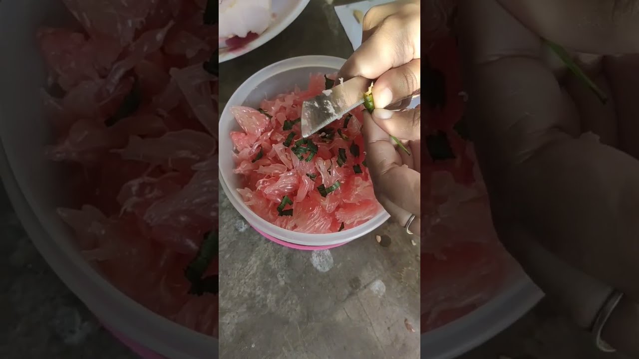 Pomelo | Robab tenga in Assamese | Enjoying with friends | Mini tenga vlog