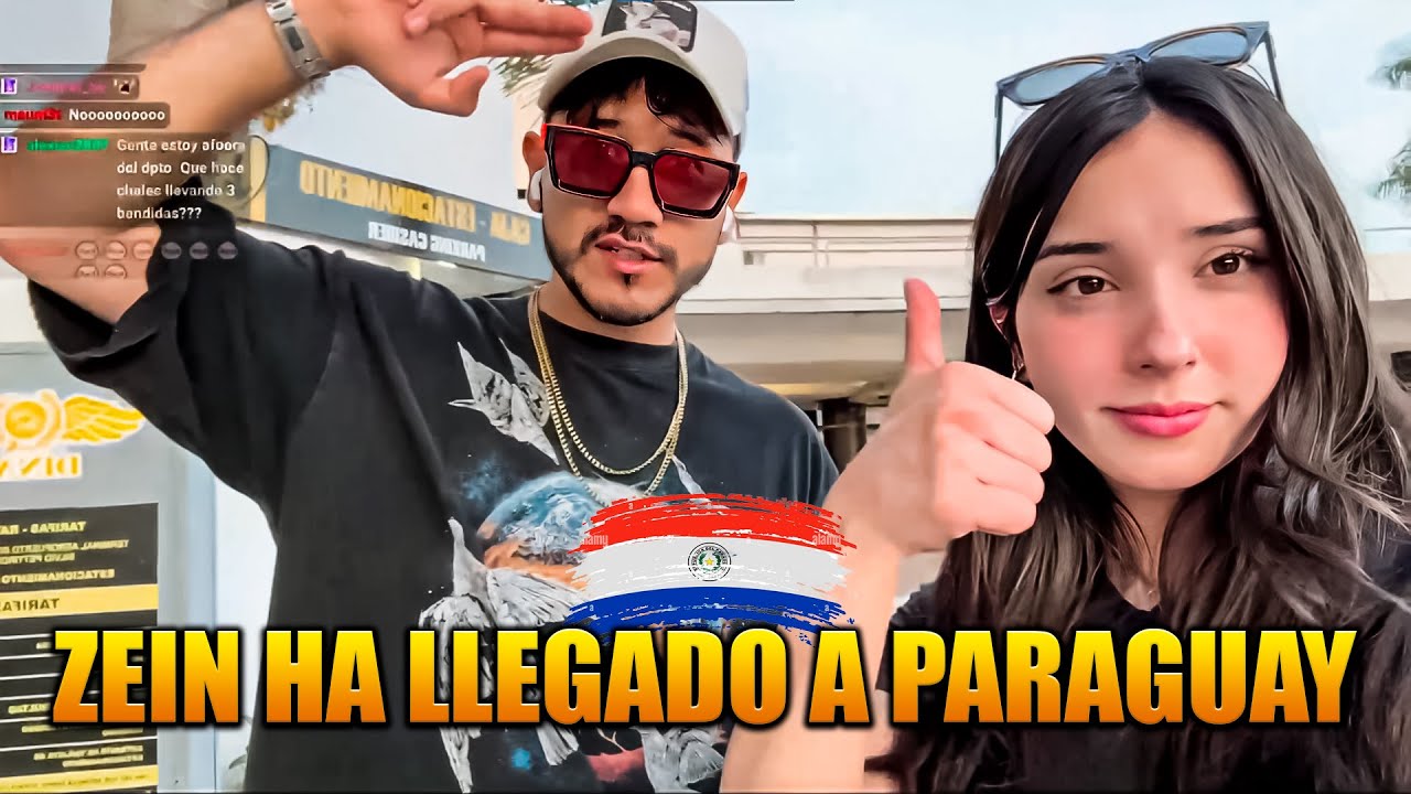Deargia RECIBE a Zein en la LLEGADA al AEROPUERTO de PARAGUAY 🌹