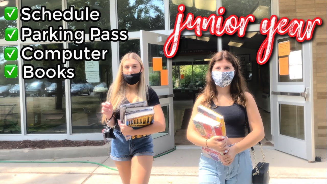 Junior Year Class Schedule & School Picture Day!
