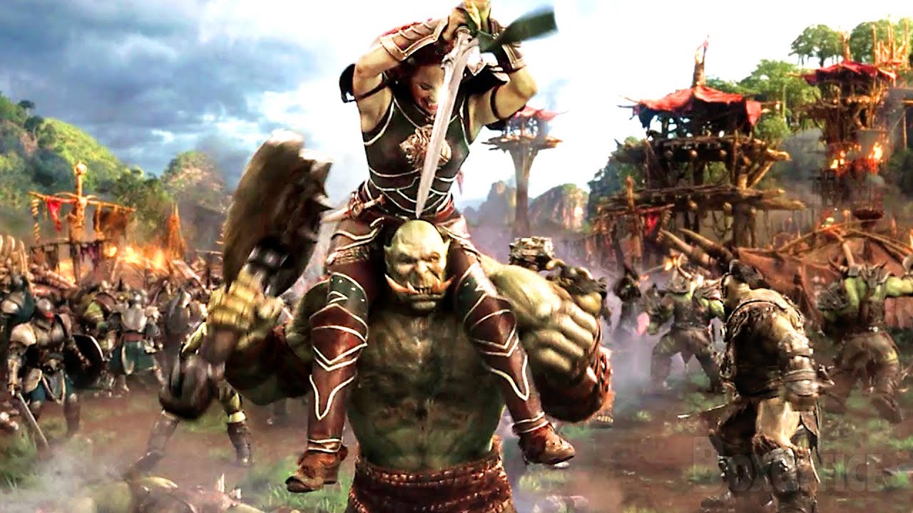 All the Best Fights from the Warcraft Movie 🌀 4K