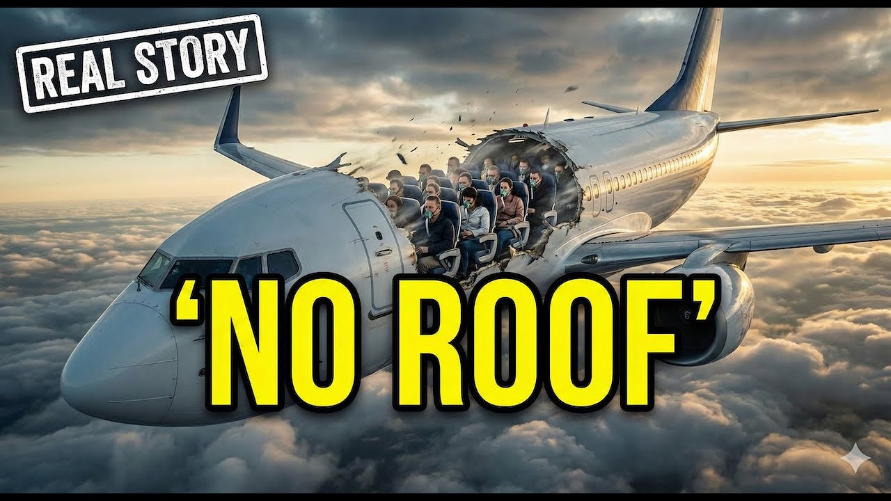 Пилот оглянулся... И крыши уже не было.