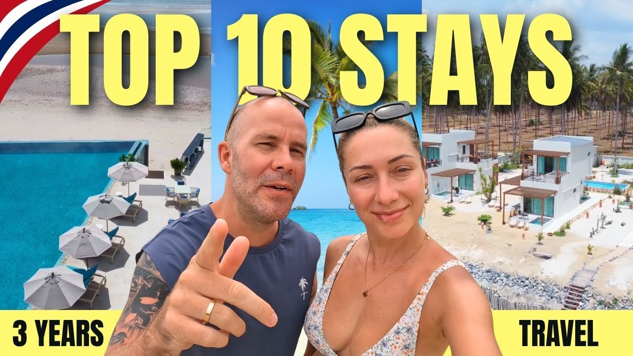 TOP PLACES to stay in Thailand 🇹🇭 3 years of THAILAND TRAVEL