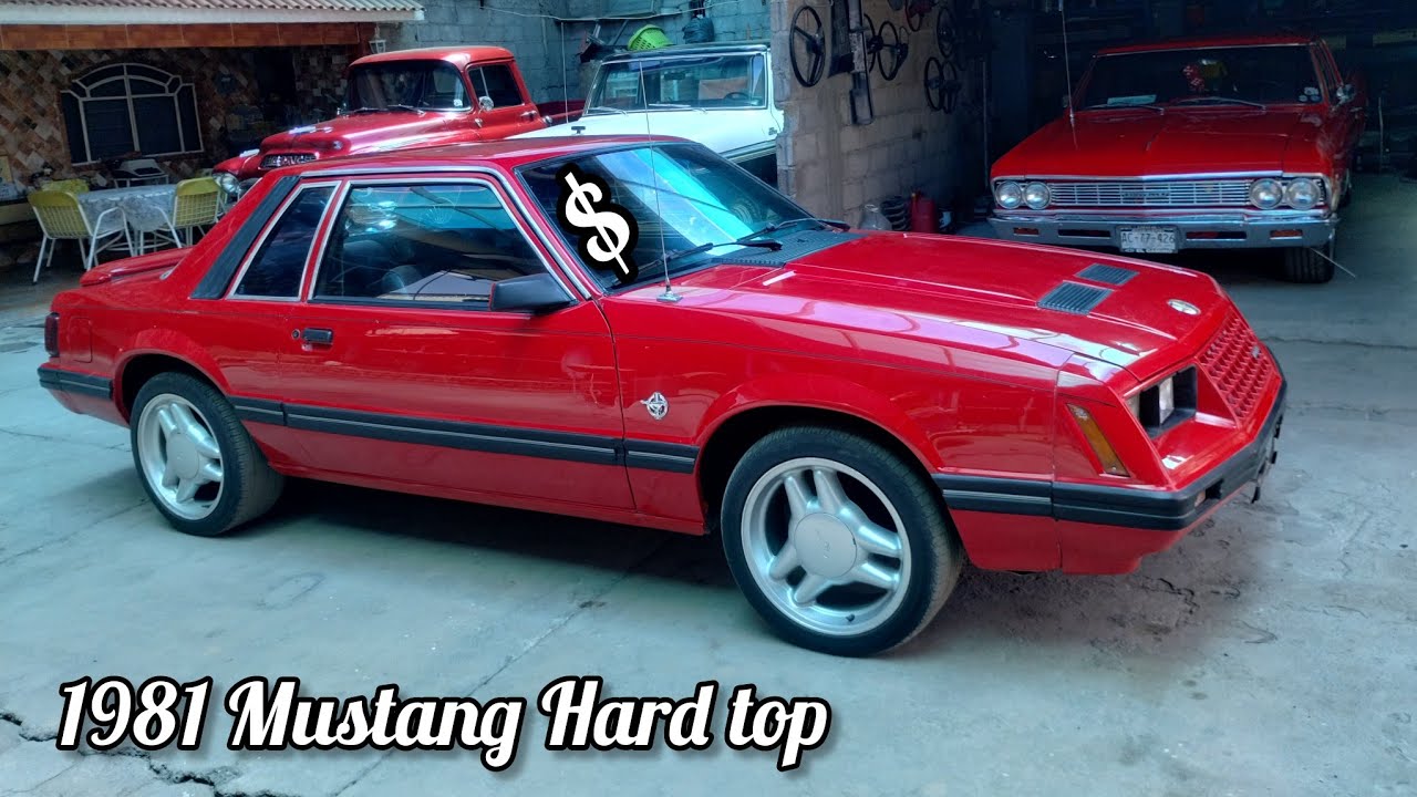 1981 Mustang Hard top en Venta, El Chatarral.