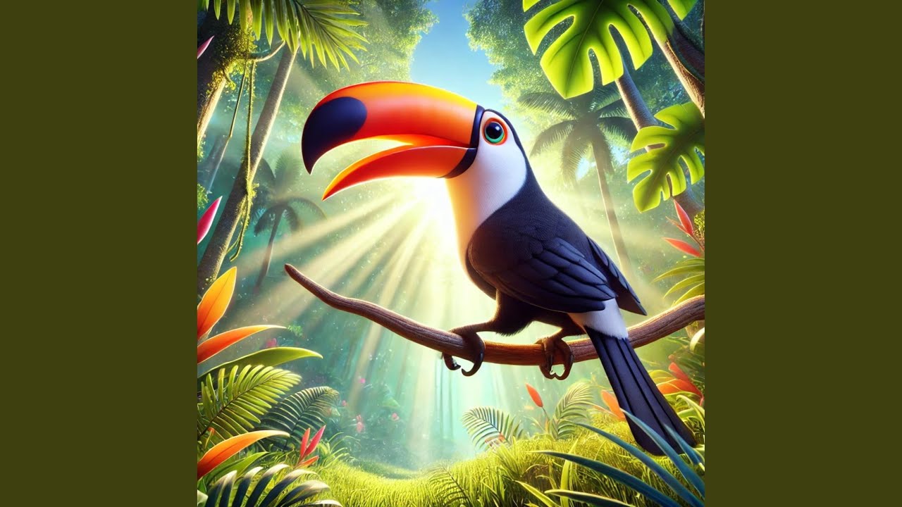 El Tucán Toco (Ramphastos toco) Canción para Niños (Educacional)