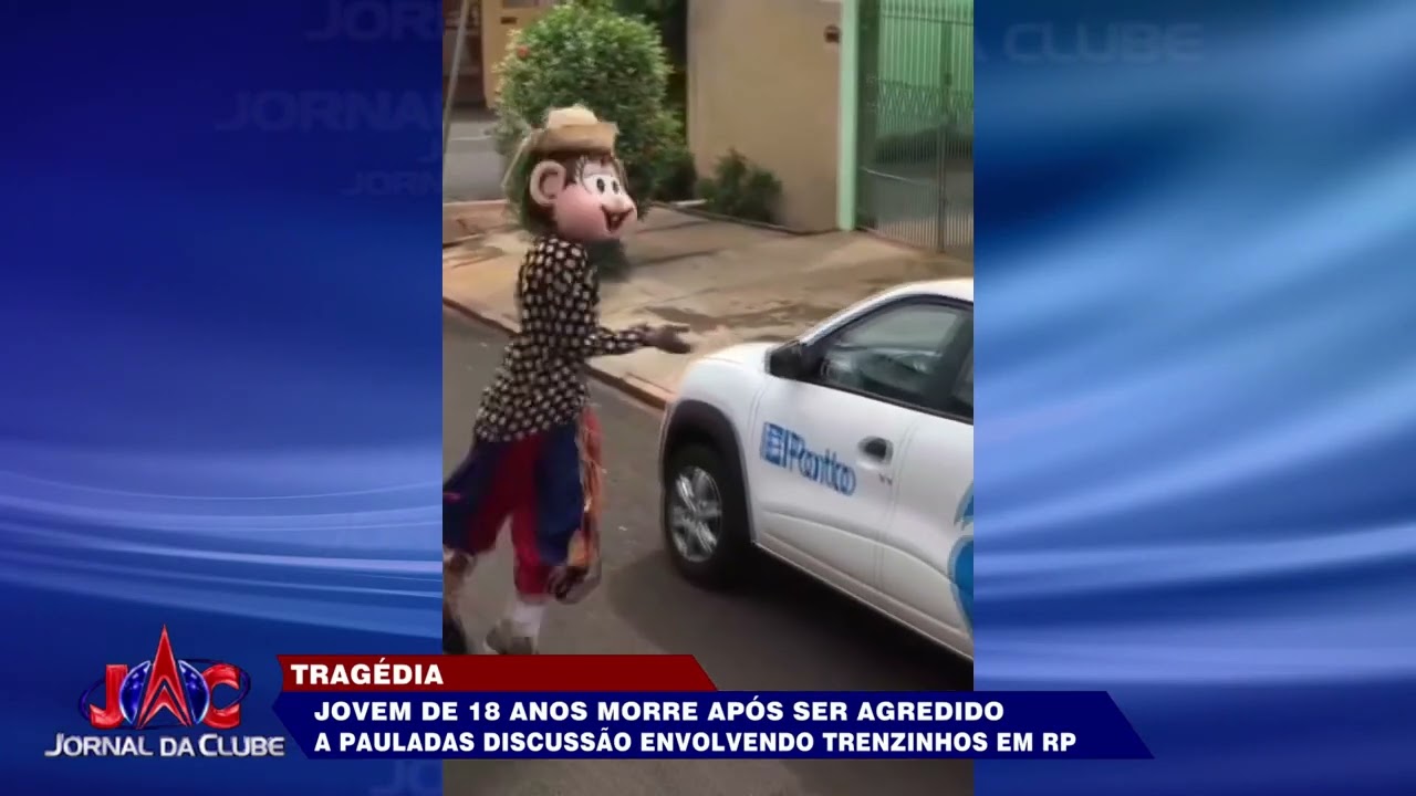 Jovem morre após ser agredido por discussão envolvendo trenzinhos - Jornal da Clube 2º Ed (14/06/25)