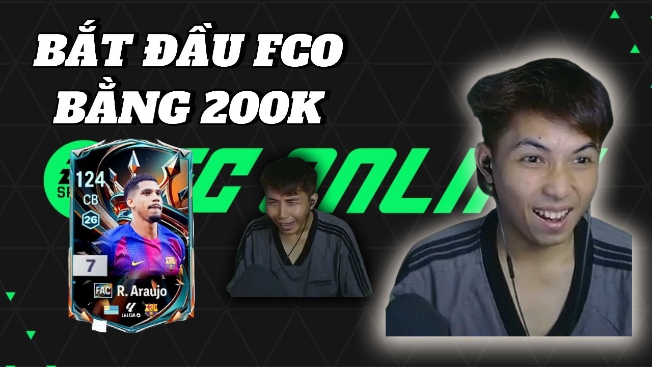 (FCO #1) : BẮT ĐẦU FC ONLINE VỚI 200K, MỞ THẺ VỤN VỠ ĐẬP THẺ KHỞI ĐẦU VỐN