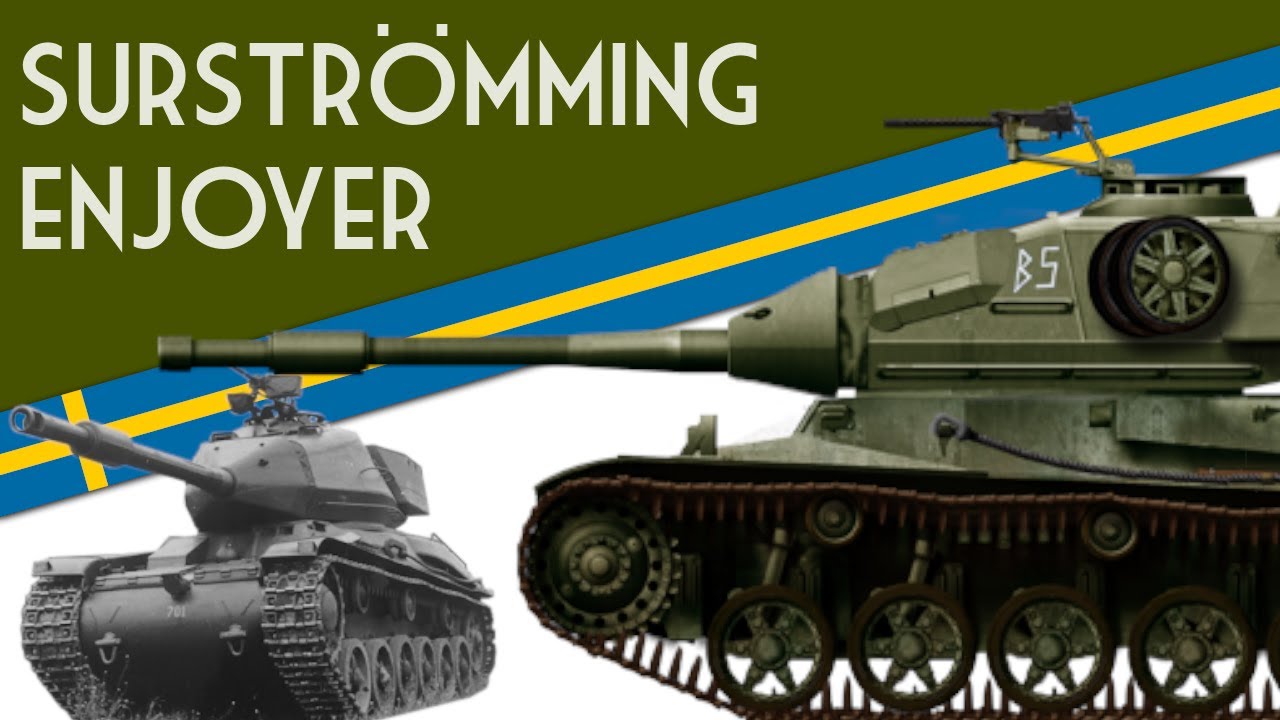 Холодная война, ещё холоднее танк | Stridsvagn 74 &mdash; шведский средний танк 🇸🇪