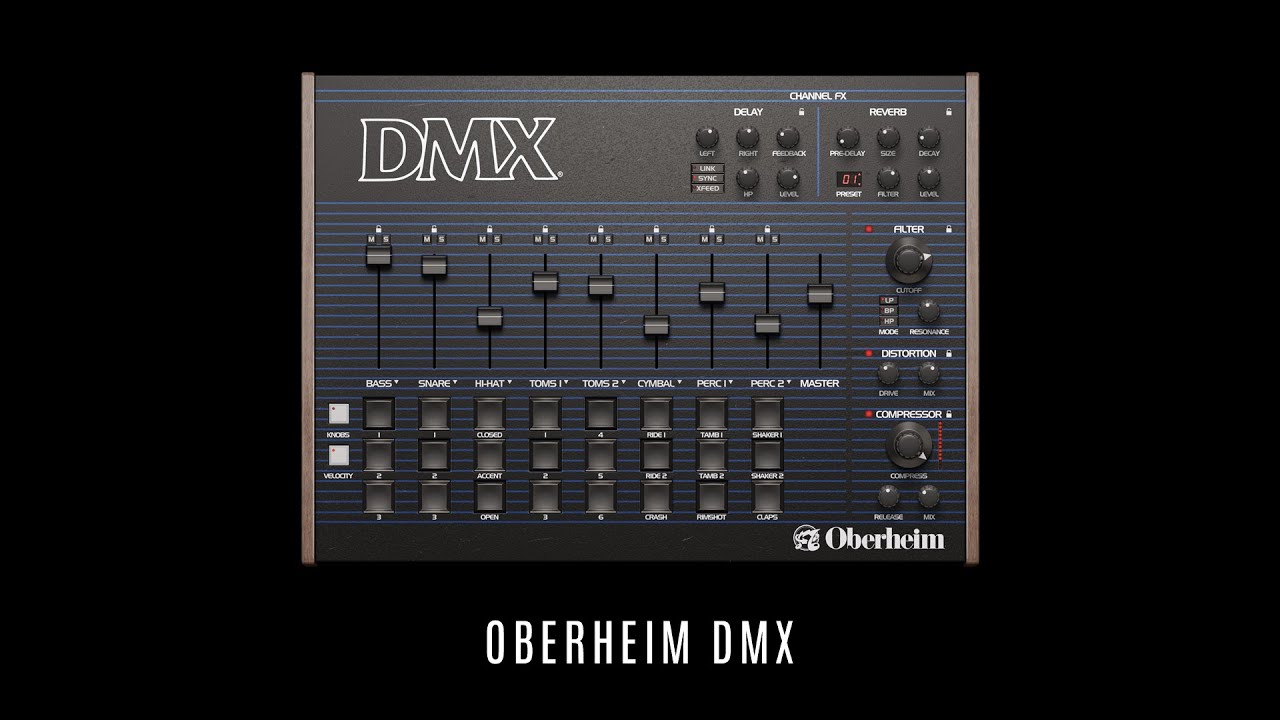 Oberheim DMX • GForce Software • 20 Selected Factory Preset Kits • VST Sounds Patches • No Talking