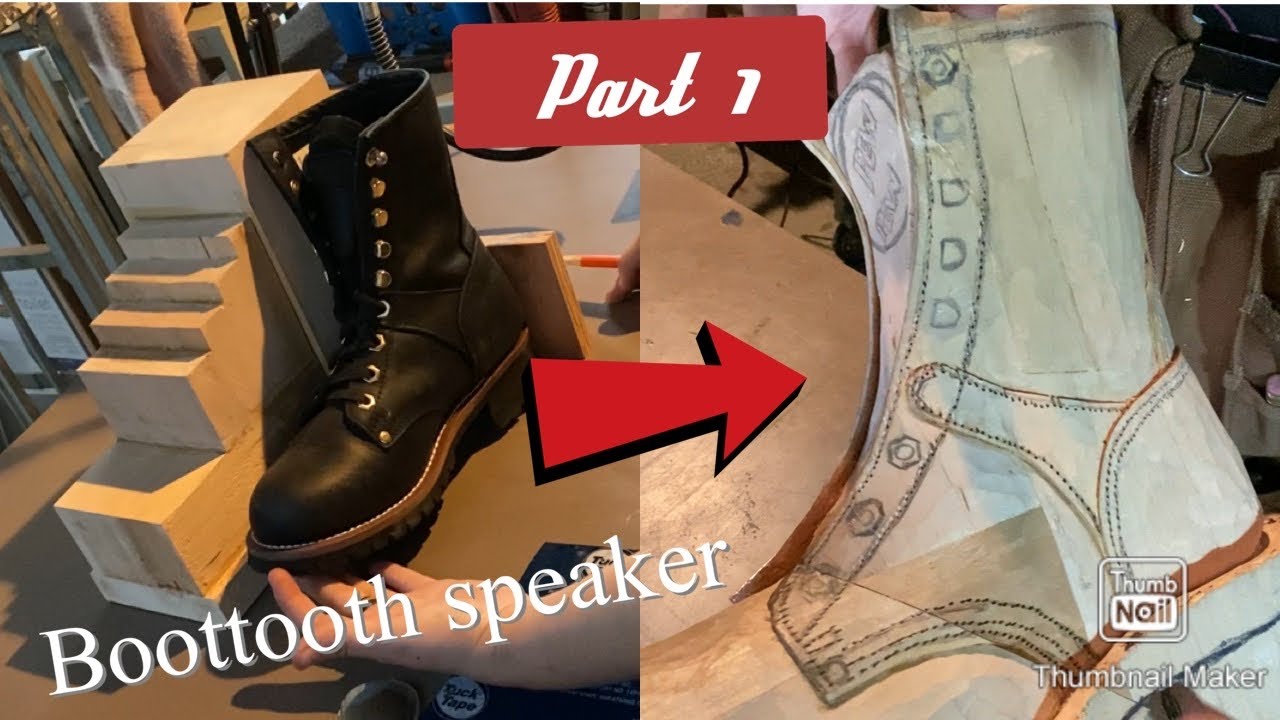 Carving a Wood boot pt. 1| Tania Made