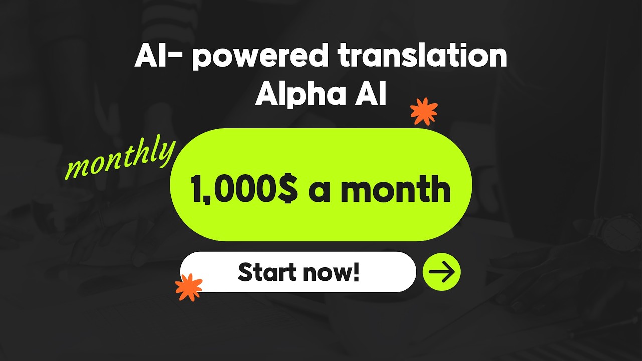 How I Earn $1,000/Month as a Translator Using AI? #makemoney #ai #translationsoftware #aitranslation