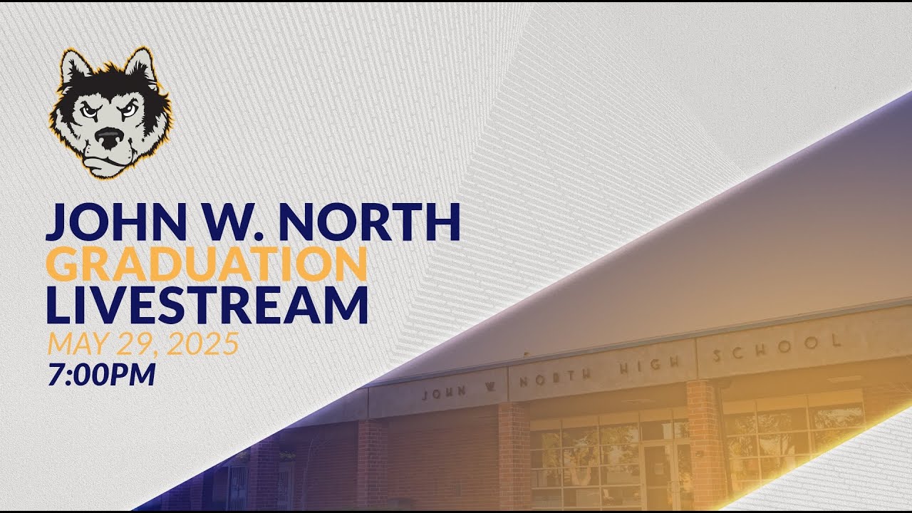 John W. North High School Graduation Ceremony 2025