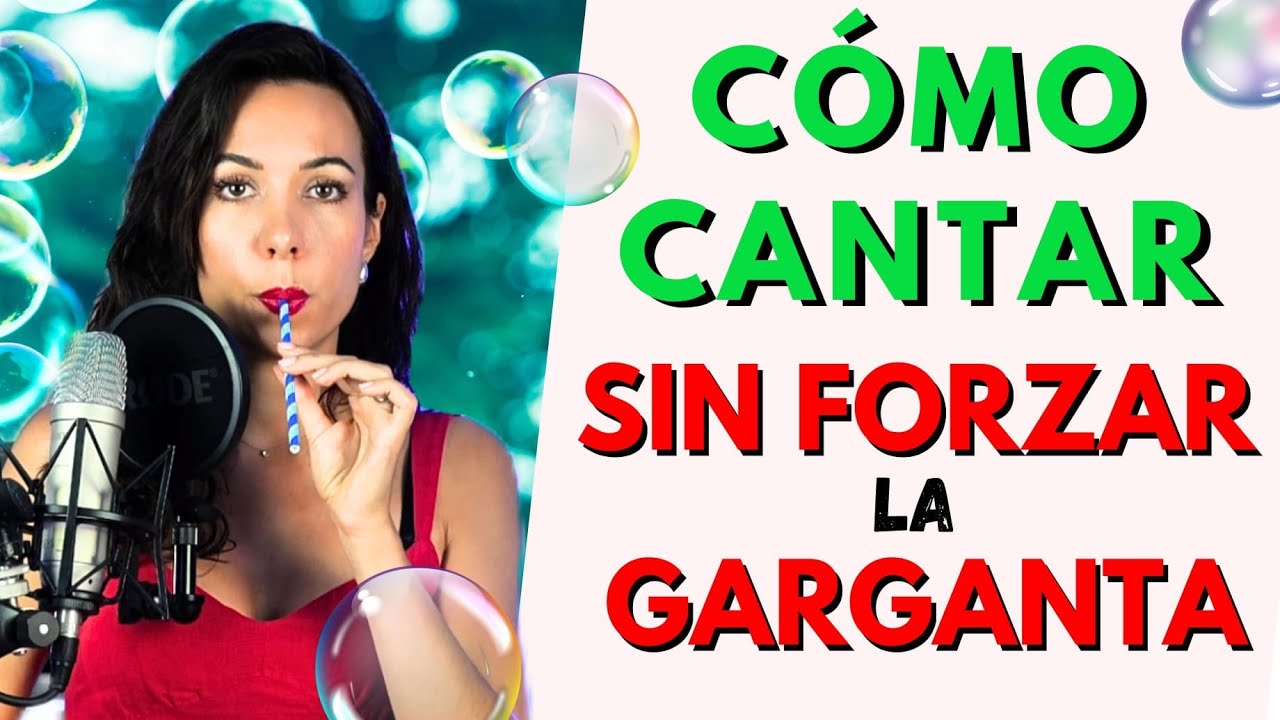 🔥TRUCO PARA CANTAR SIN FORZAR LA GARGANTA🔥 Natalia Bliss. Clases de canto