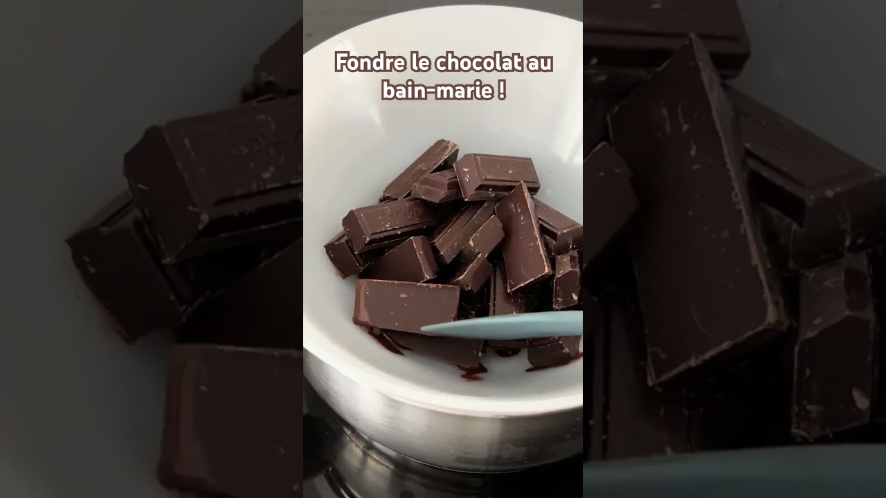 Le bain Marie #recettefacile #chocolat #gateauauchocolat #healthy