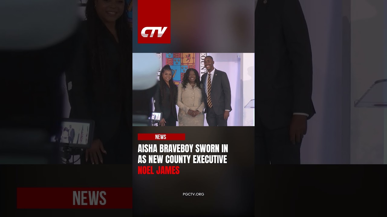 Aisha Braveboy Sworn In as County Executive on Juneteenth 