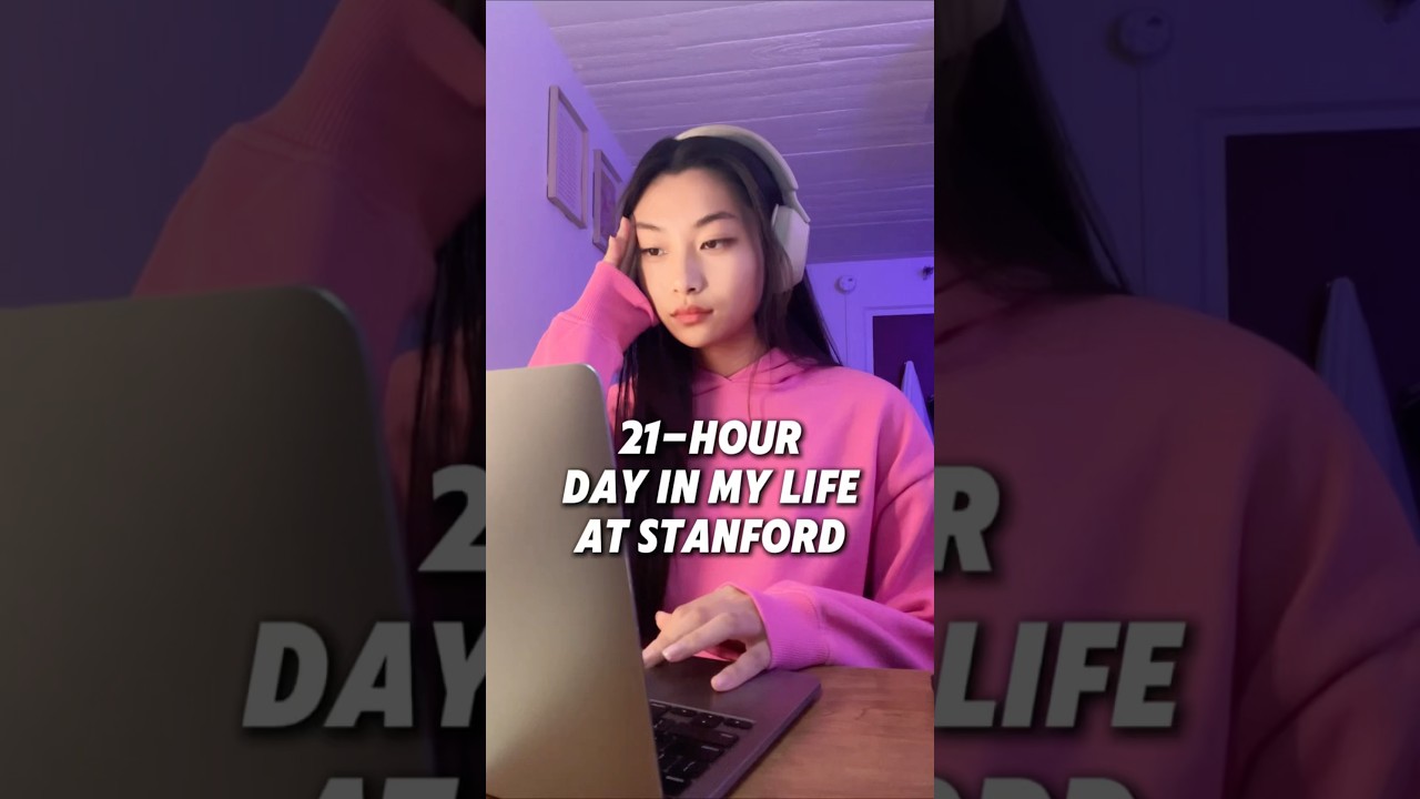 21-Hour Day in My Life at Stanford 💗 #grwm #college #vlog #studywithme #productivity #collegelife