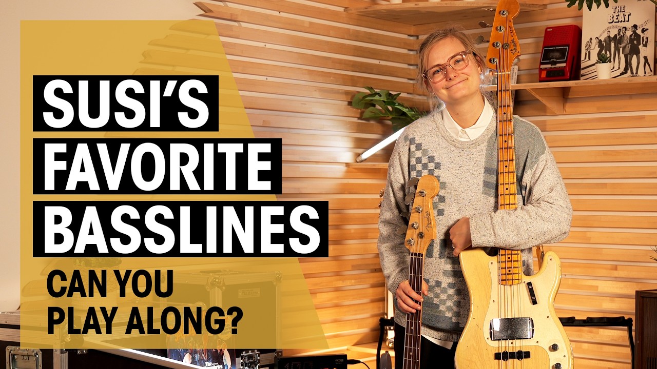 Top 4 Modern Bass Lines | Eddie Benjamin, Michael Mayo & More | @Susi Lotter | Thomann
