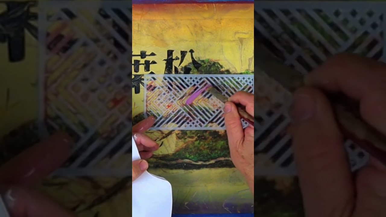 Part 6 - Activating the Background with Color & Stencils