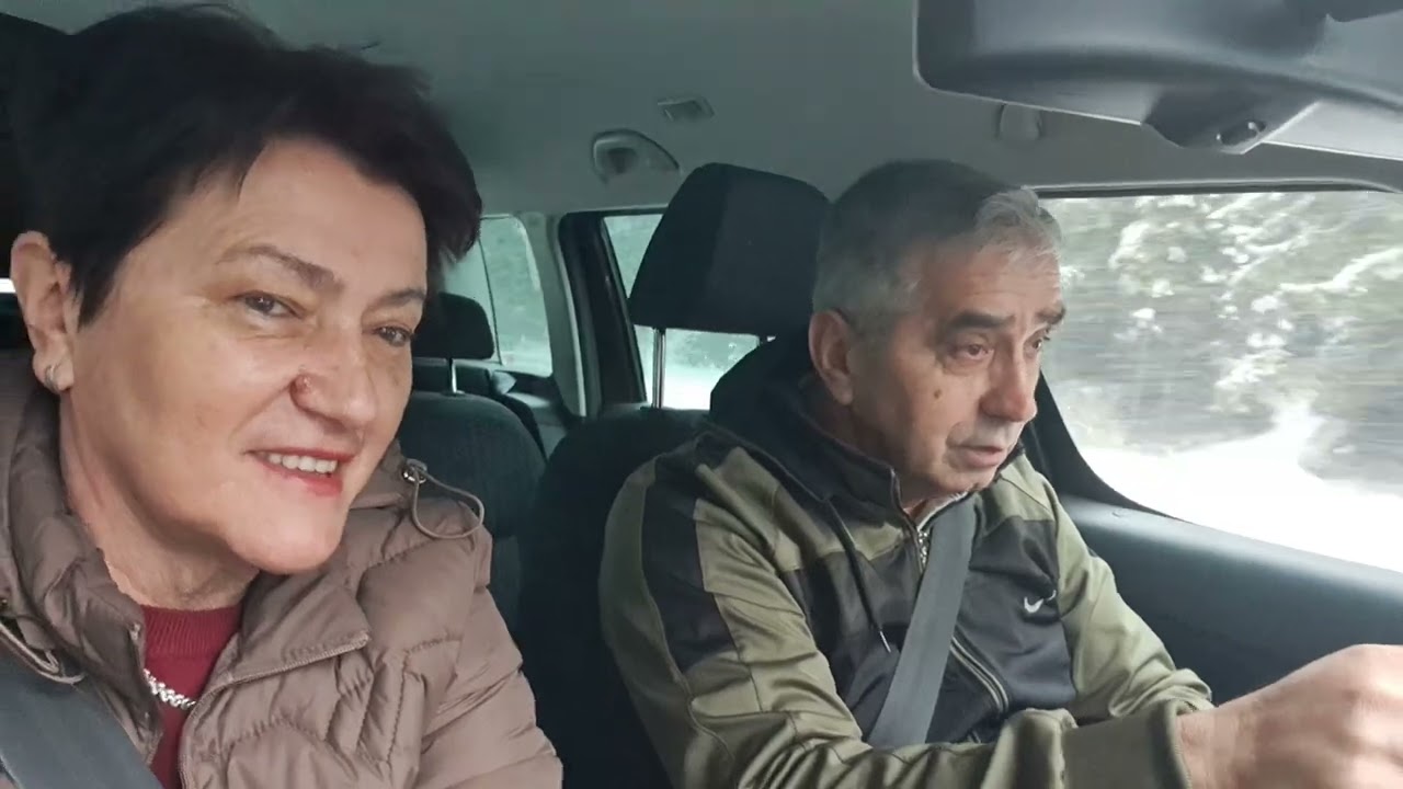 Vożnja Vogošća - Ljubače kroz kišu i snijeg...