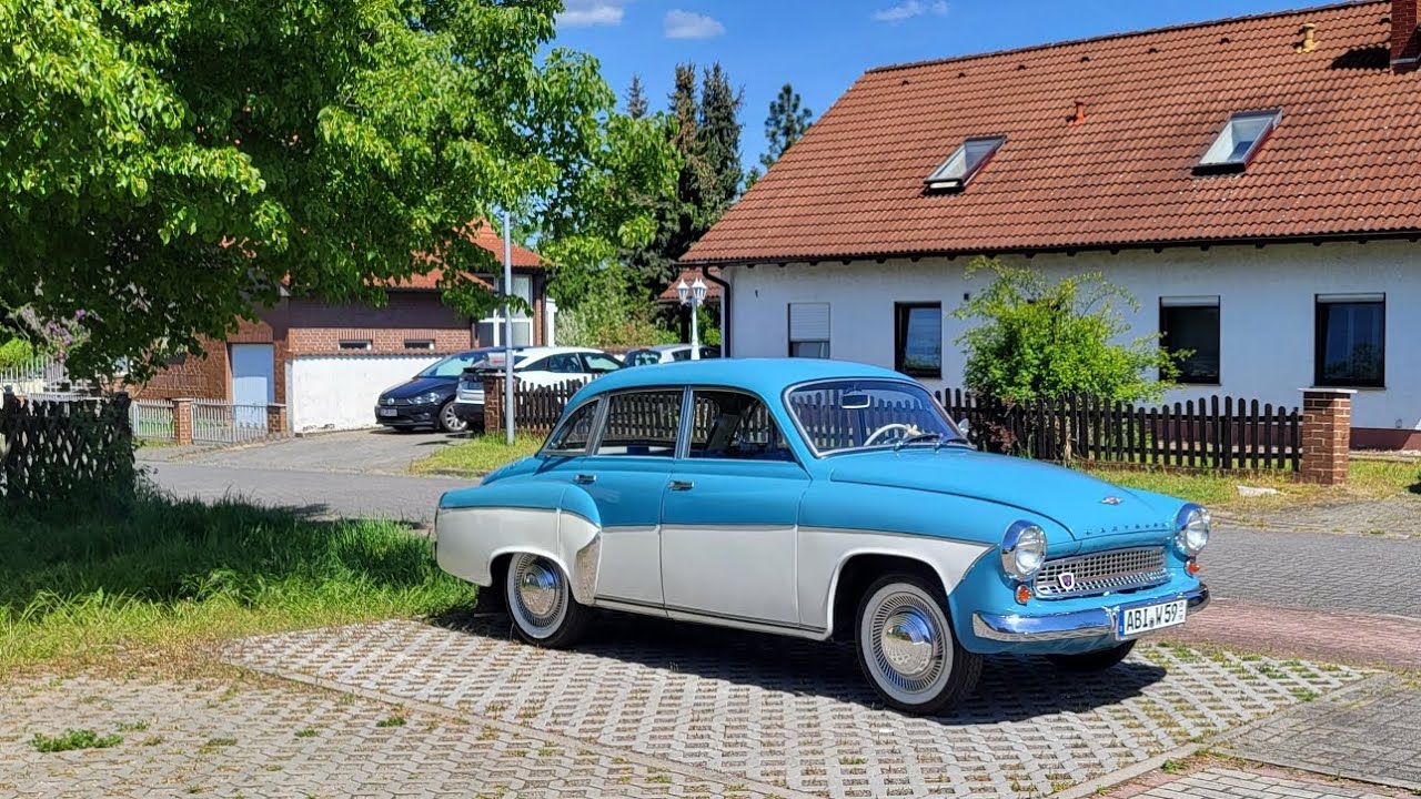 Frühjahrsausfahrt mit dem Wartburg 311 und der Oldtimergemeinschaft Wolfen e.V.