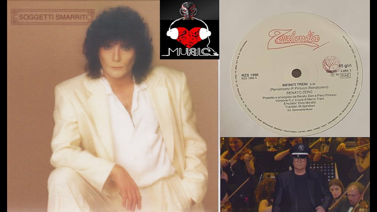 Renato Zero - Infiniti Treni (Extended Version Mix 80's) Vito Kaleidoscope Music Bis