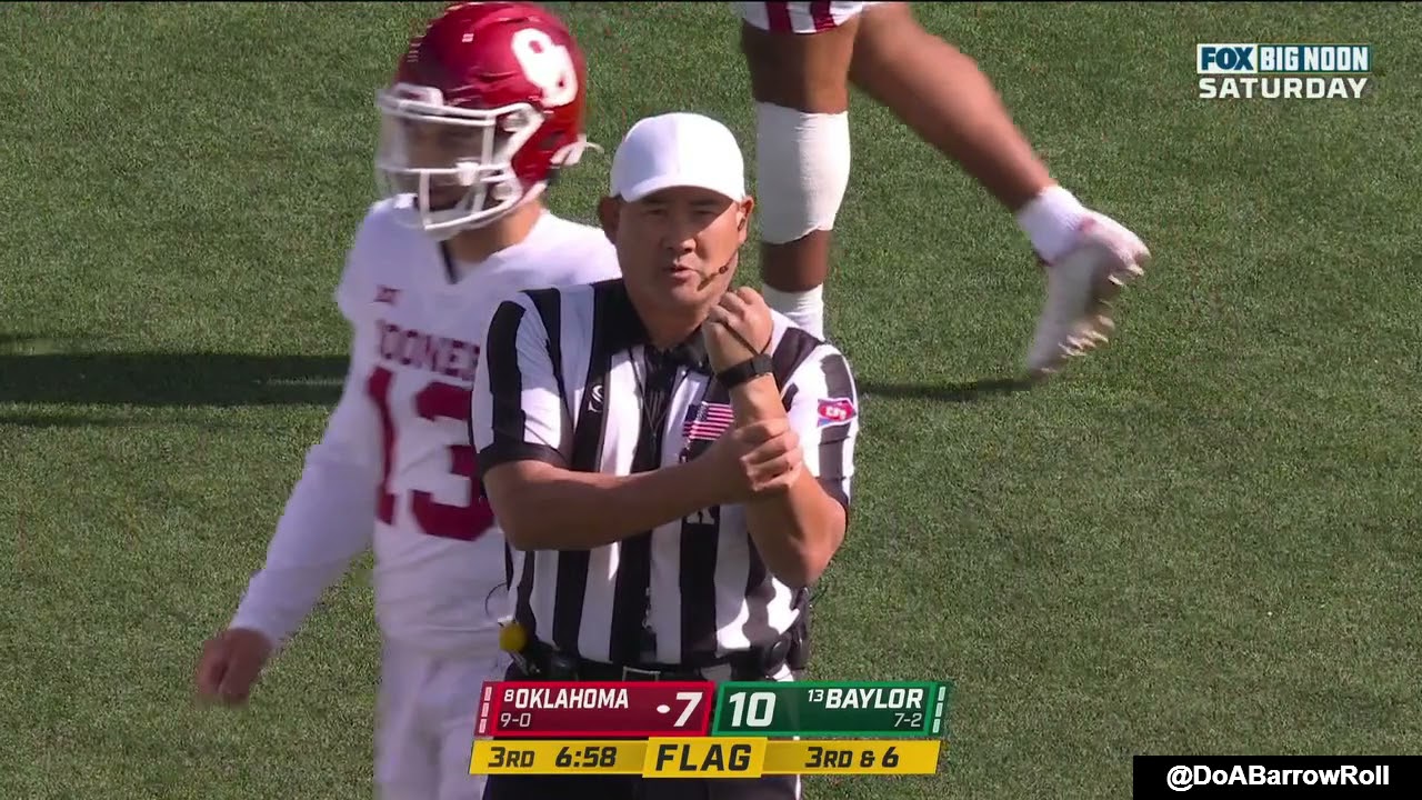 Oklahoma OL/Offense vs Baylor Defense (2021)