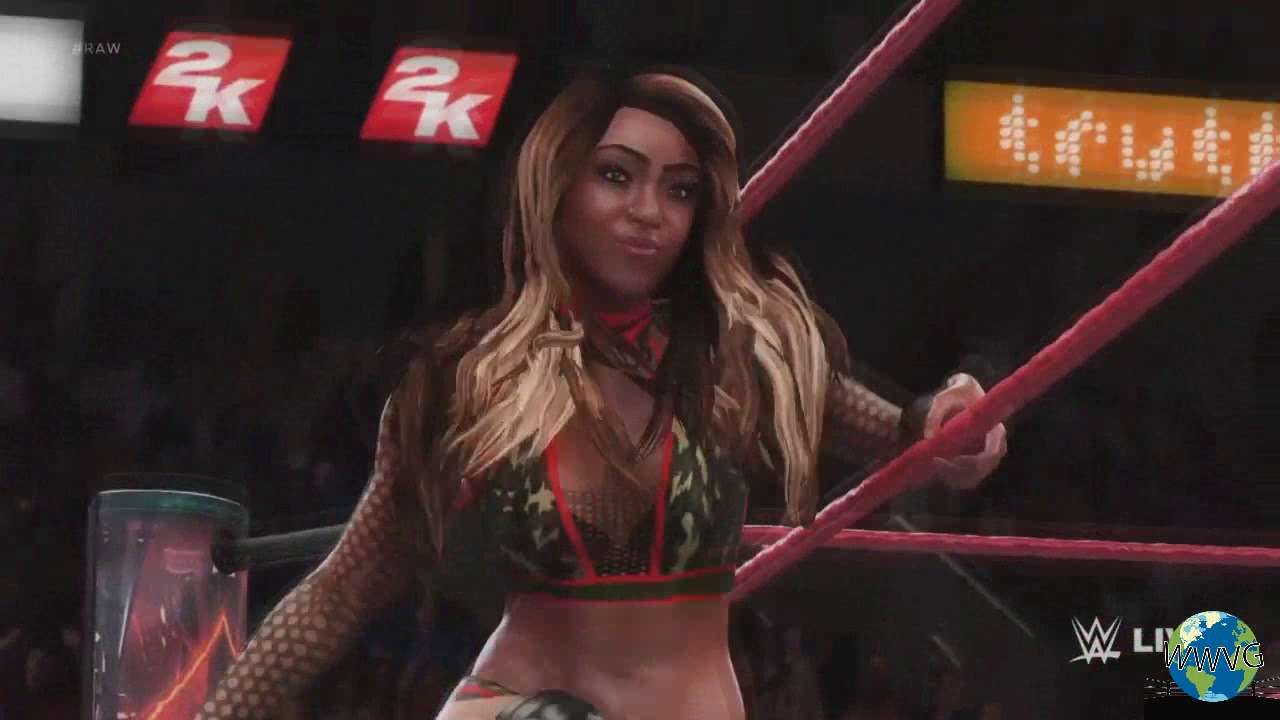#AliciaFox Entrance in All WWE Videogames (Included #WWE2K20)