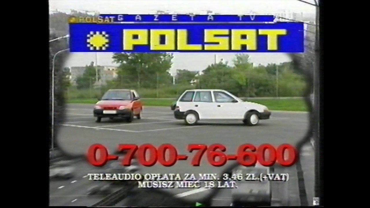 Polsat - Blok reklamowy, zapowiedzi i urywek TV Marketu (20.08.1998)