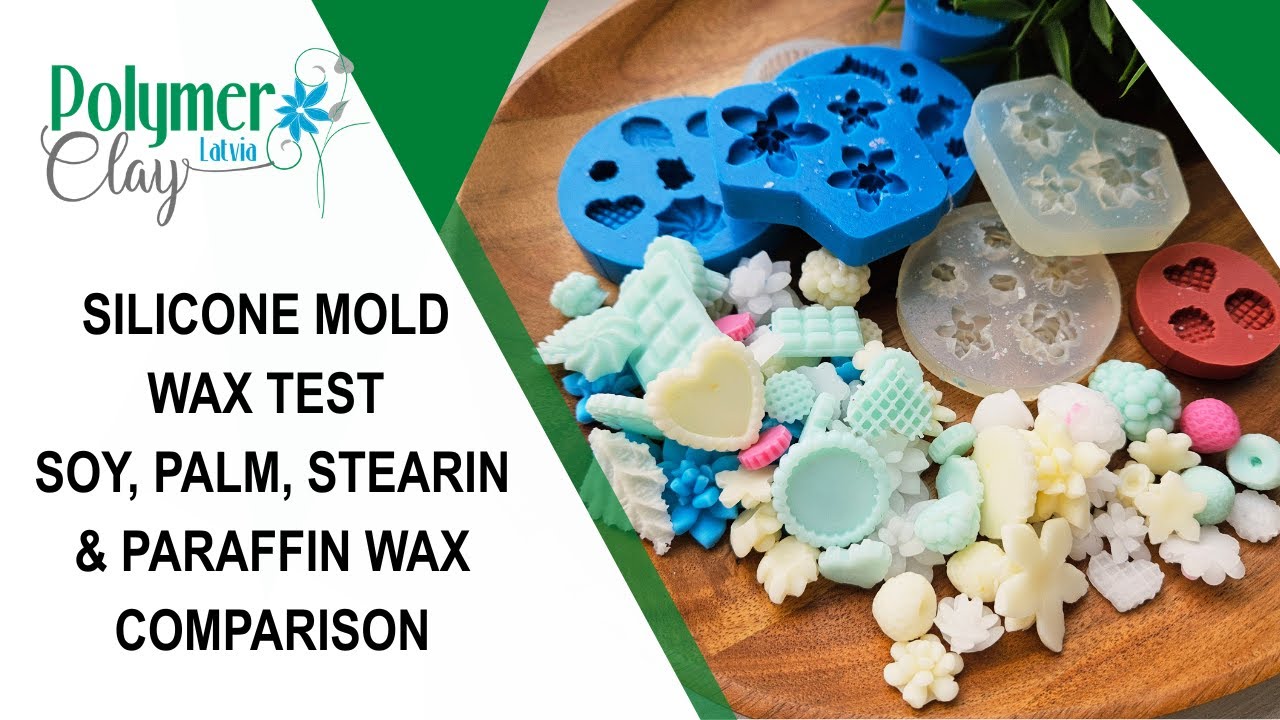 Silicone Mold Wax Test | Soy, Palm, Stearin & Paraffin Wax Comparison