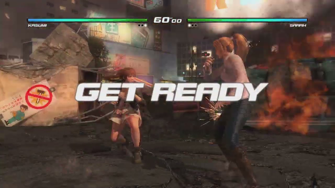 DEAD OR ALIVE 5 Last Round -KASUMI VS SARAH-
