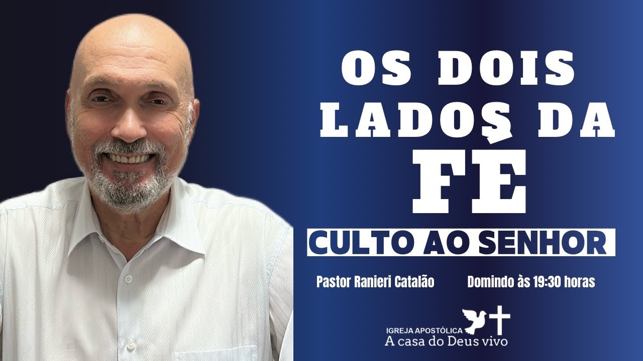 Pastor Ranieri Catalão está ao vivo! CULTO ON-LINE